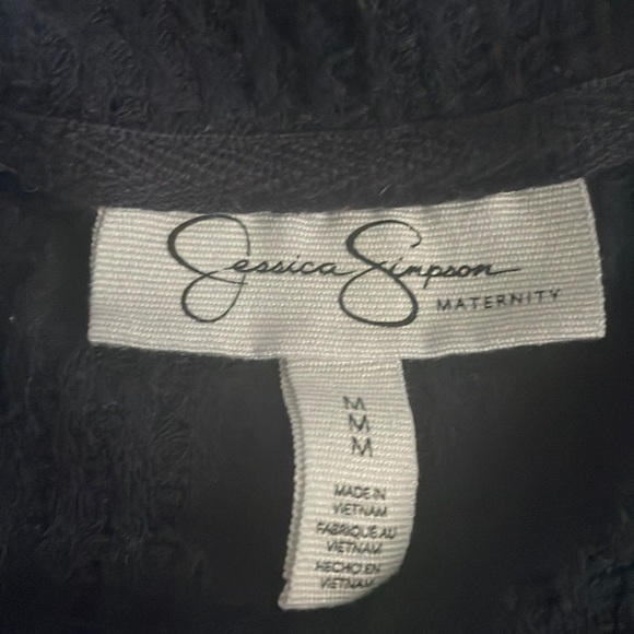 Jessica Simpson Maternity Waffle Weave Top - Picture 4 of 9